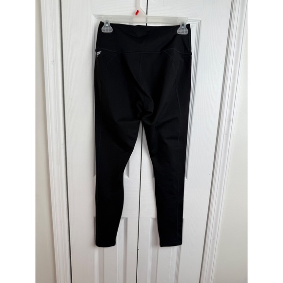 Fabletics PowerHold High Waisted Leggings Black Compression Yoga Pants Womens - Picture 6 of 7